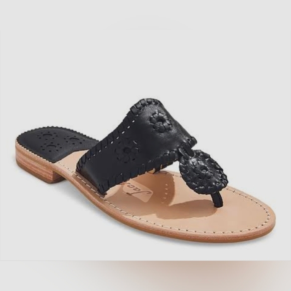 Jack Rogers Signature Jacks Flat Sandals Size 8.5 - Picture 2 of 6